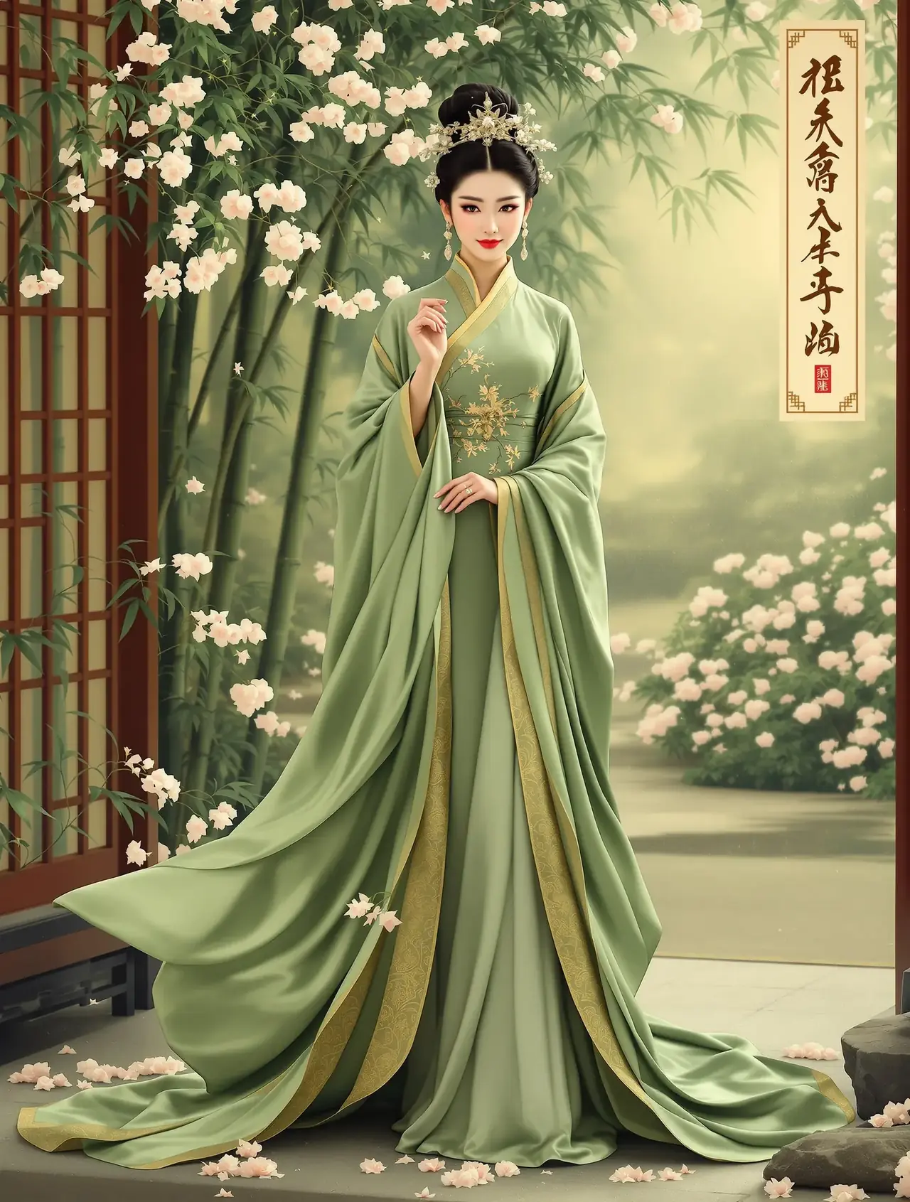 侯府有女初长成 · 古装短剧 短剧《侯府有女初长成》封面图,古装题材