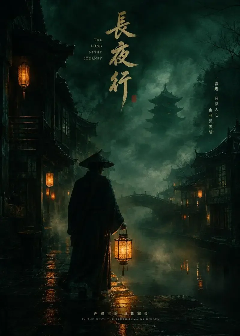 午夜怀灯人 · 悬疑短剧 短剧《午夜怀灯人》封面图,悬疑题材